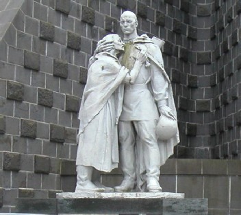 Dukla Pass Memorial Polish/Slovak border